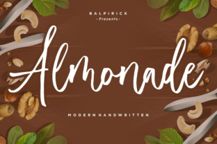 Almonade: A Handwritten Font That Feels Like a Friend