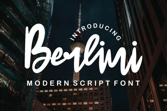 Berlini: The Handwritten Font for Modern Elegance