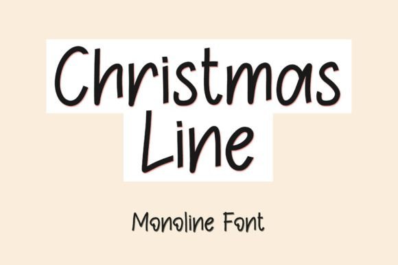 Christmas Line: Adding a Handwritten Touch to Your Projects