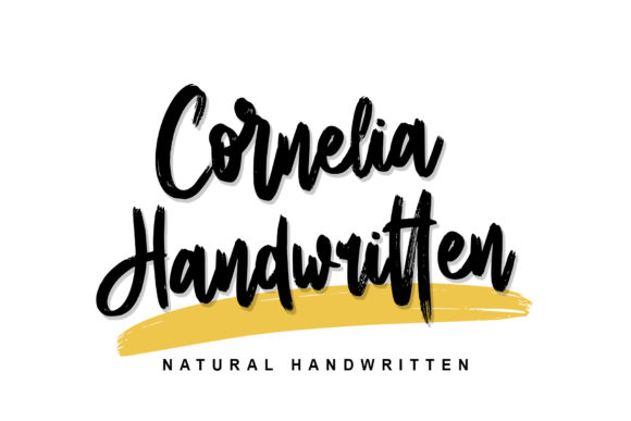 Cornelia: A Brush Font with Modern Edge