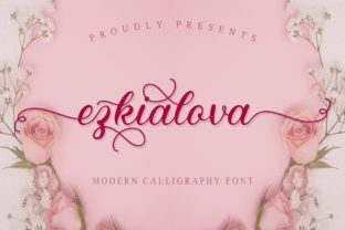 Ezkialova: A Handwritten Font for Modern Creative Projects