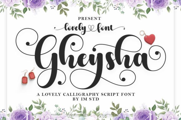 Gheysha: The Handwritten Font That Brings Authenticity to Modern Design