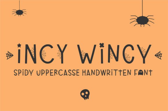 Incy Wincy: A Playful Halloween Font for Bold October Projects