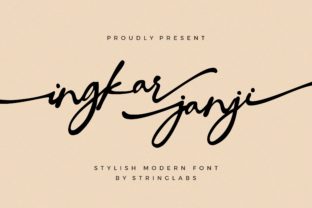 Ingkar Janji: Bridging Calligraphy and Modern Design