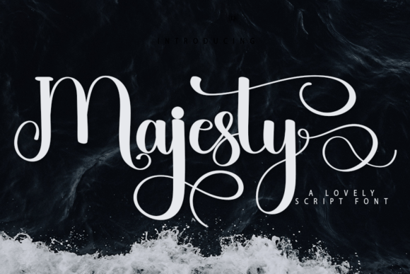 Majesty: A Handwritten Font for Elegant Branding