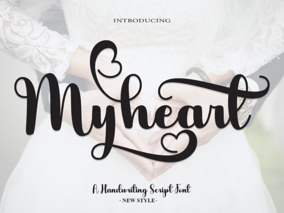 Myheart: A Handwritten Font for Authentic Design