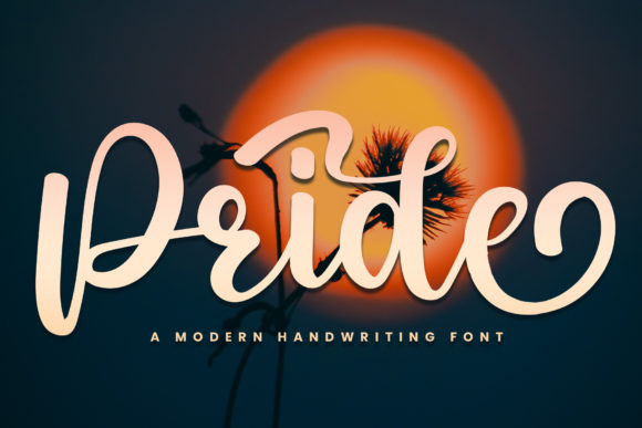 Pride Font: A Luxurious Spark for Your Creative Projects