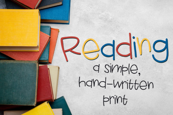 Reading: The Handwritten Font That Feels Like a Conversation
