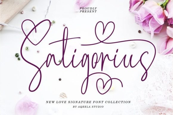 Satigorius: The Elegant Handwritten Font for Modern Brands