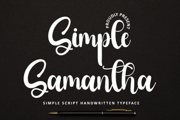 Simple Samantha: The Creative Font for Standout Projects