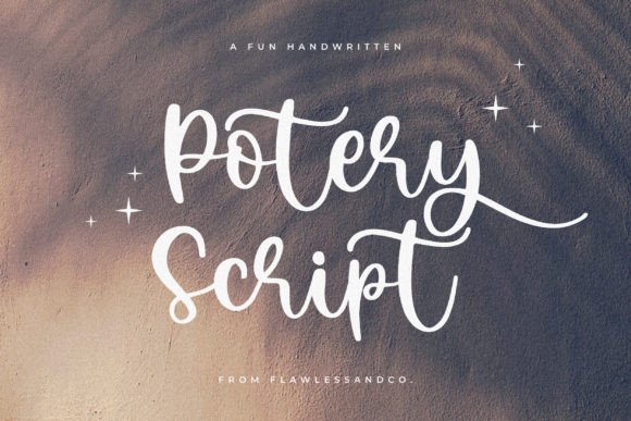 Why Potery Script is Your New Favorite Creative Font
